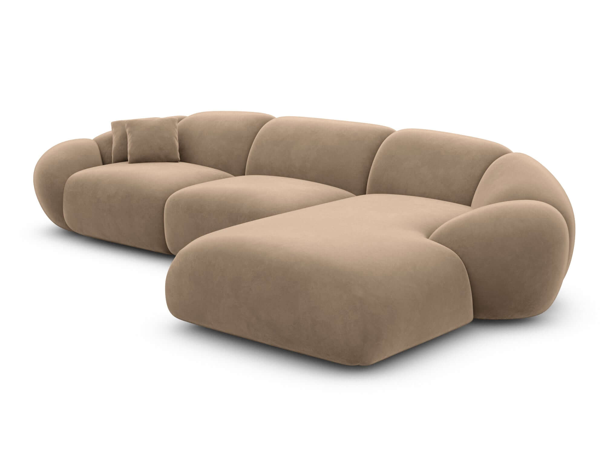 Polster Ecksofa Solverde L Form kurz