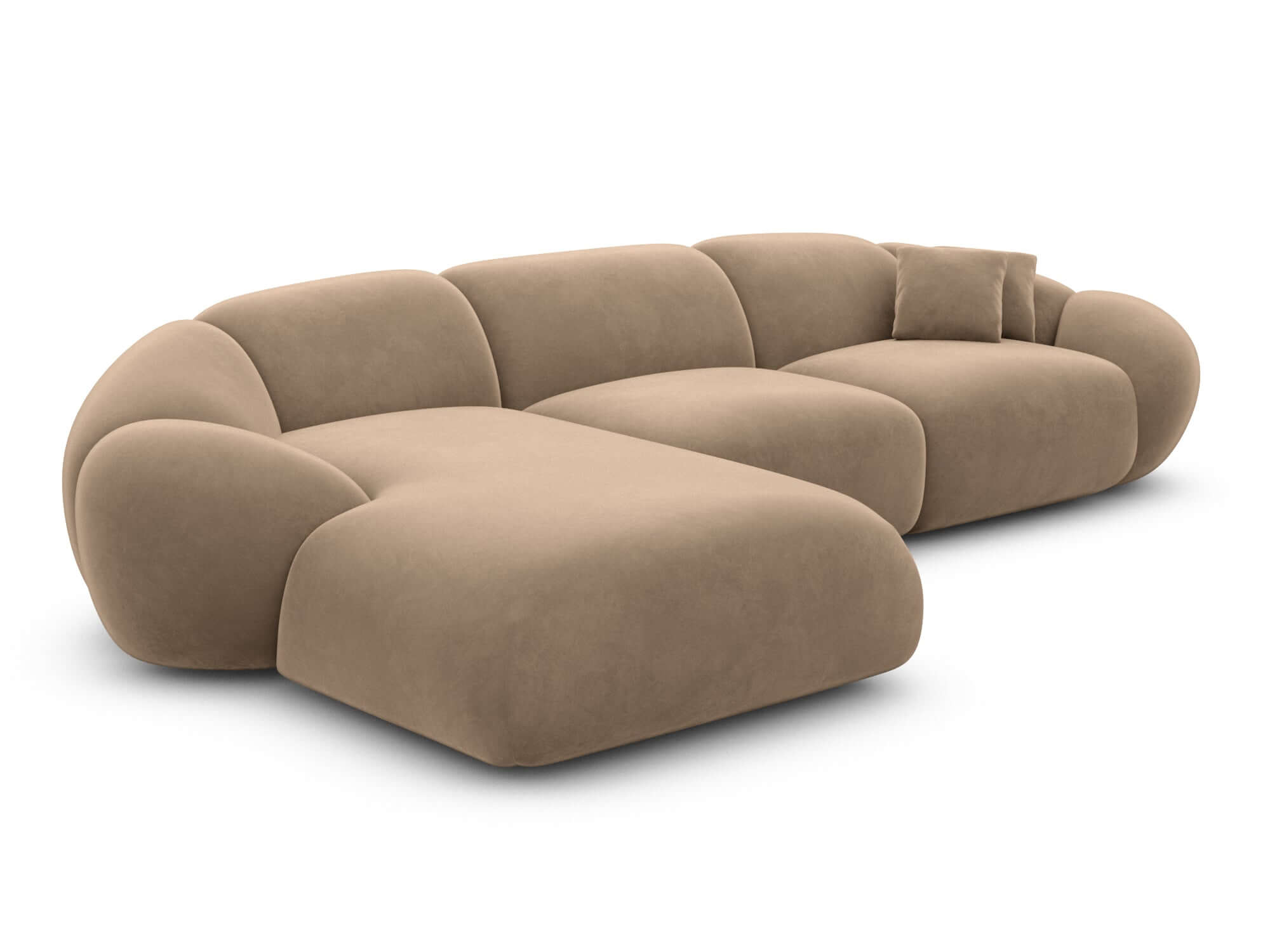 Polster Ecksofa Solverde L Form kurz