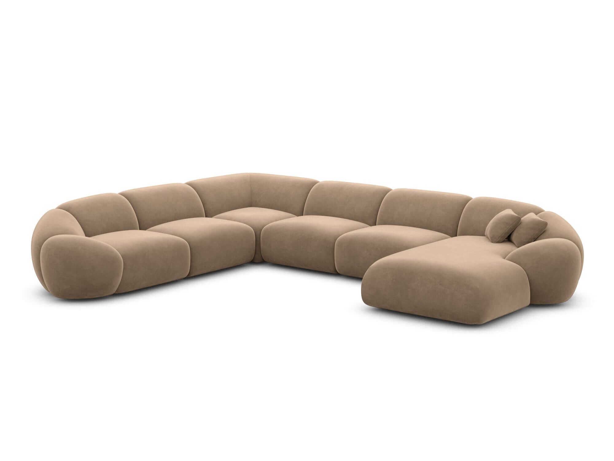 Polster Wohnlandschaft Solverde XXL U-Form