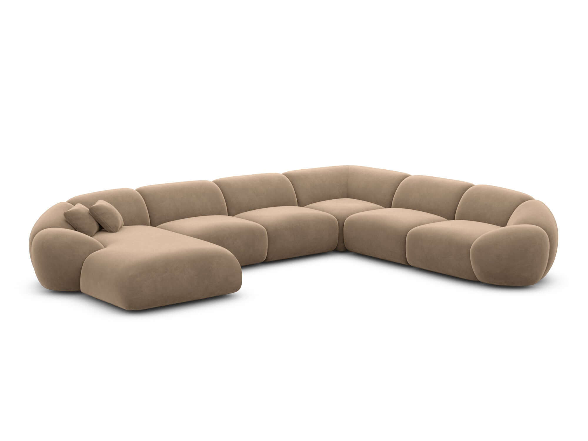Polster Wohnlandschaft Solverde XXL U-Form