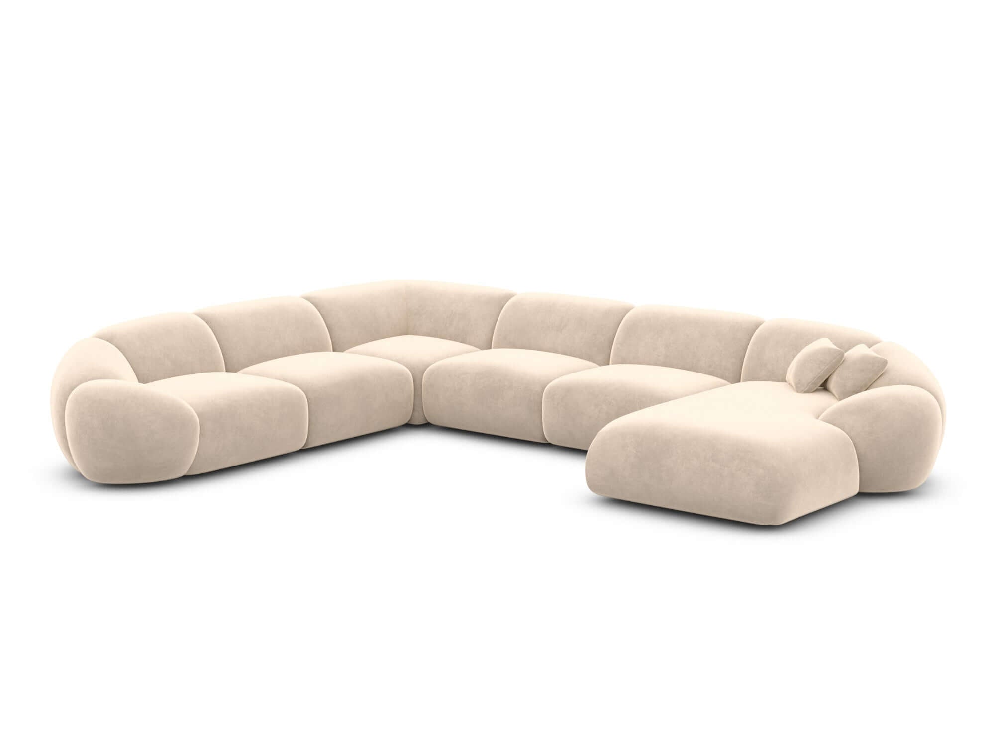 Polster Wohnlandschaft Solverde XXL U-Form
