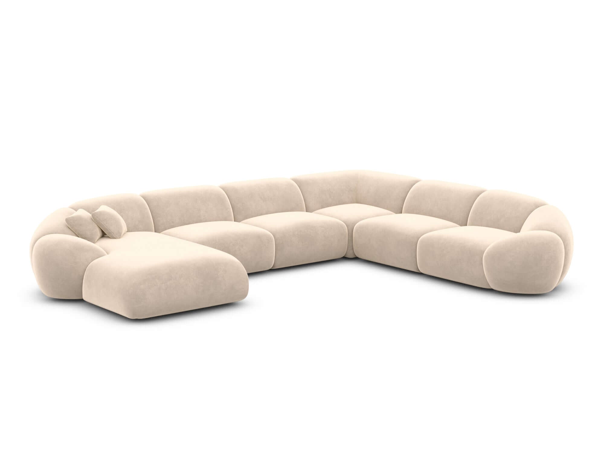 Polster Wohnlandschaft Solverde XXL U-Form