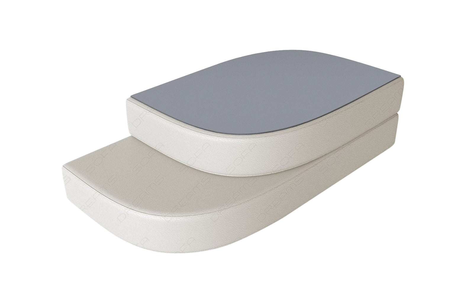 Couchtisch Bari aus Leder – Eleganz & Stil