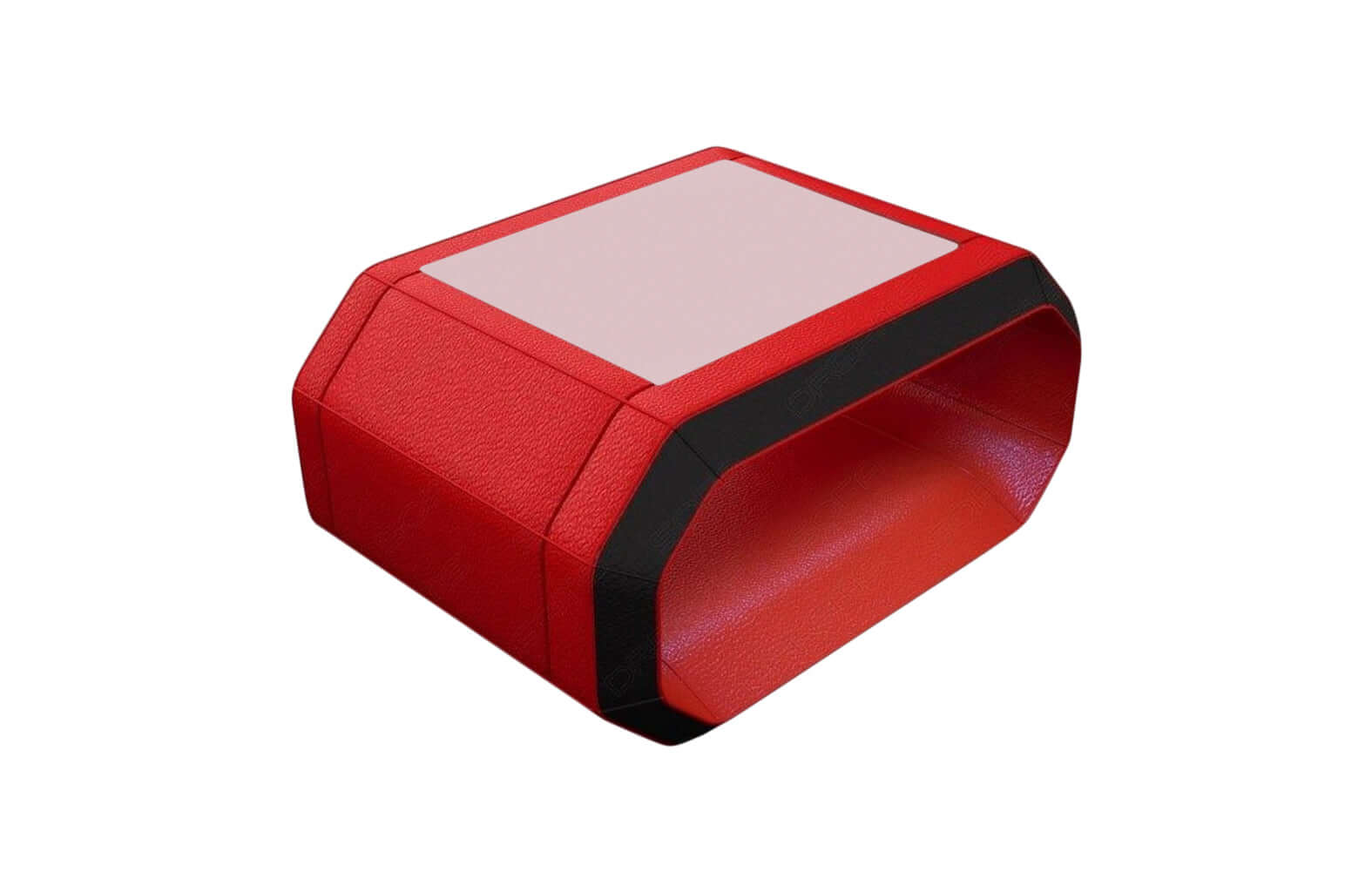 Design Couchtisch Roma – Modern & Elegant Rot-Schwarz