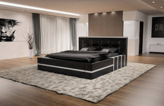 Komplettbett Asti Schwarz-Weiß – Modern und Elegant für Schlafzimmer - Bild 1