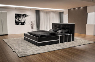 Komplettbett Asti Schwarz-Weiß – Modern und Elegant für Schlafzimmer - Bild 2