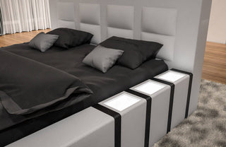 Komplettbett Asti Weiß-Schwarz – Modern und Elegant für Schlafzimmer - Bild 3