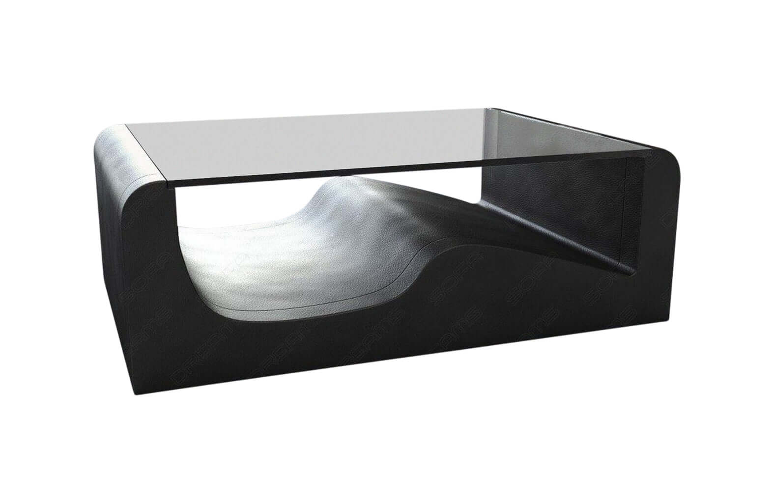 Design Wohnzimmertisch Wave – Modern & Elegant Schwarz