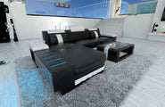 Designersofa Bellagio L-Form mit LED