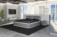 Wasserbett Venedig mit LED und runden Kopfpolstern