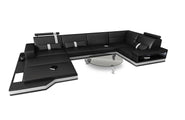 Ledersofa Wohnlandschaft Messana