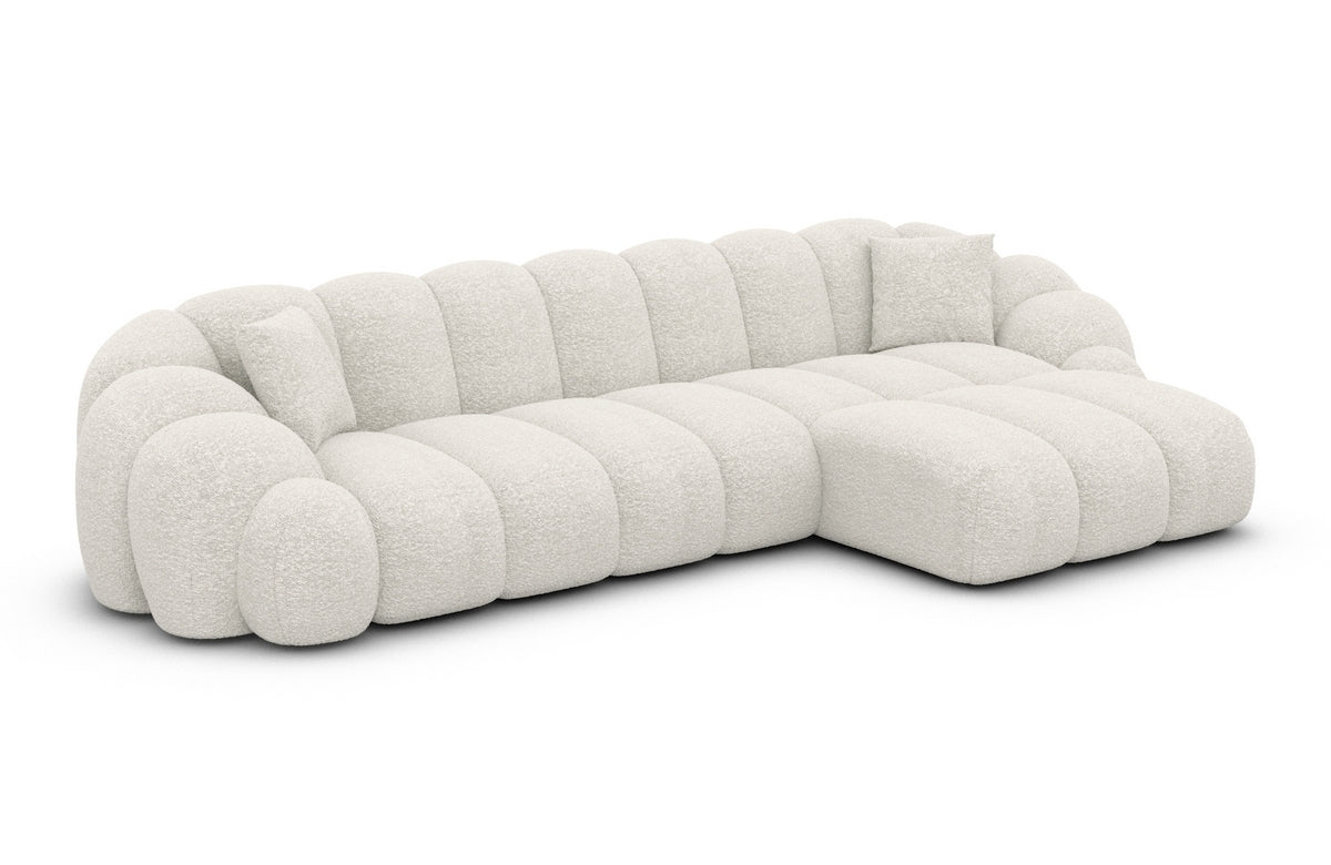 Stoff Ecksofa Rajada L-Form Kurz