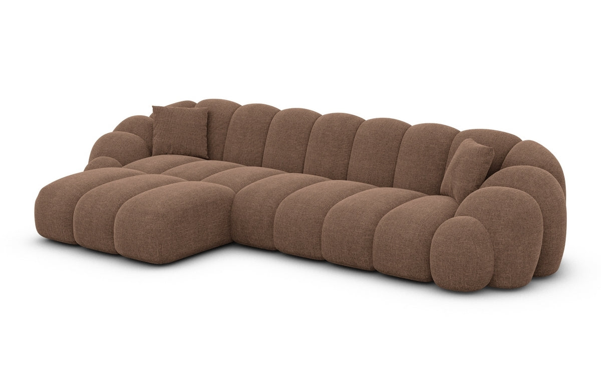 Stoff Ecksofa Rajada L-Form Kurz