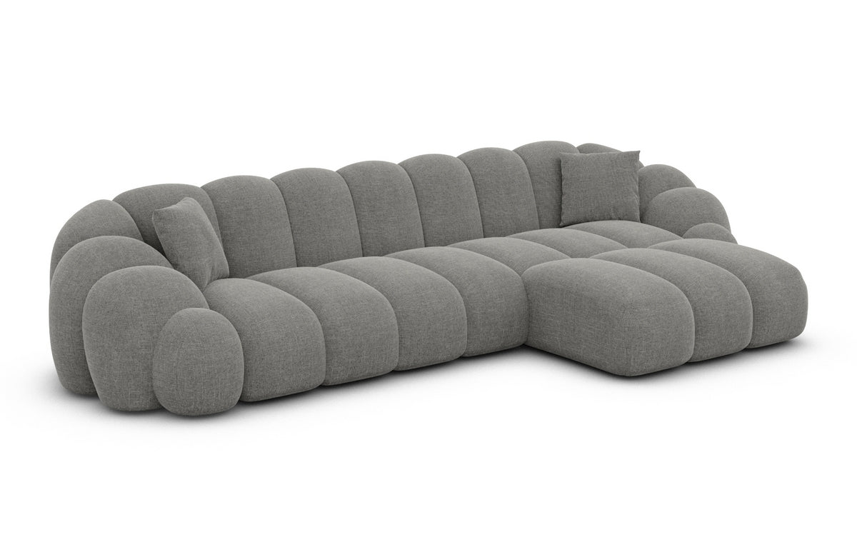 Stoff Ecksofa Rajada L-Form Kurz