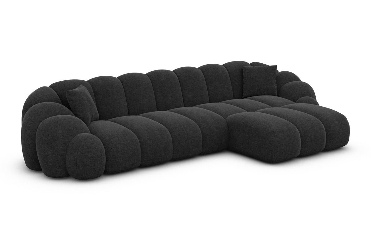 Stoff Ecksofa Rajada L-Form Kurz