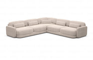 Ecksofa Valencia L-Form Stoff
