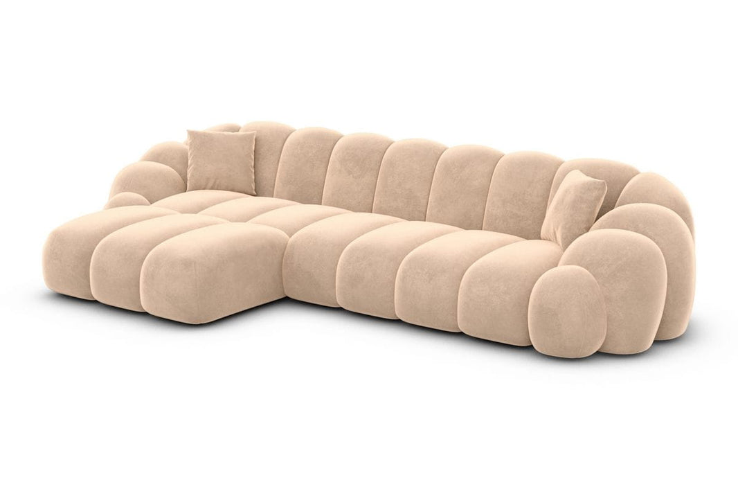 Couch Rajada L-Form in Stoff