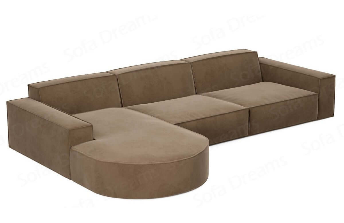 Polster Ecksofa Alegranza L-Kurz – Modern & Komfortabel Braun