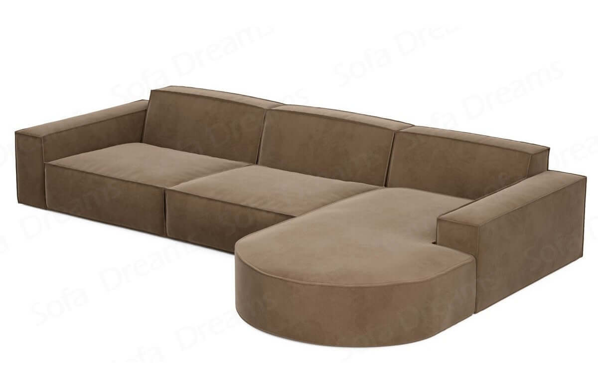 Polster Ecksofa Alegranza L-Kurz – Modern & Komfortabel Braun