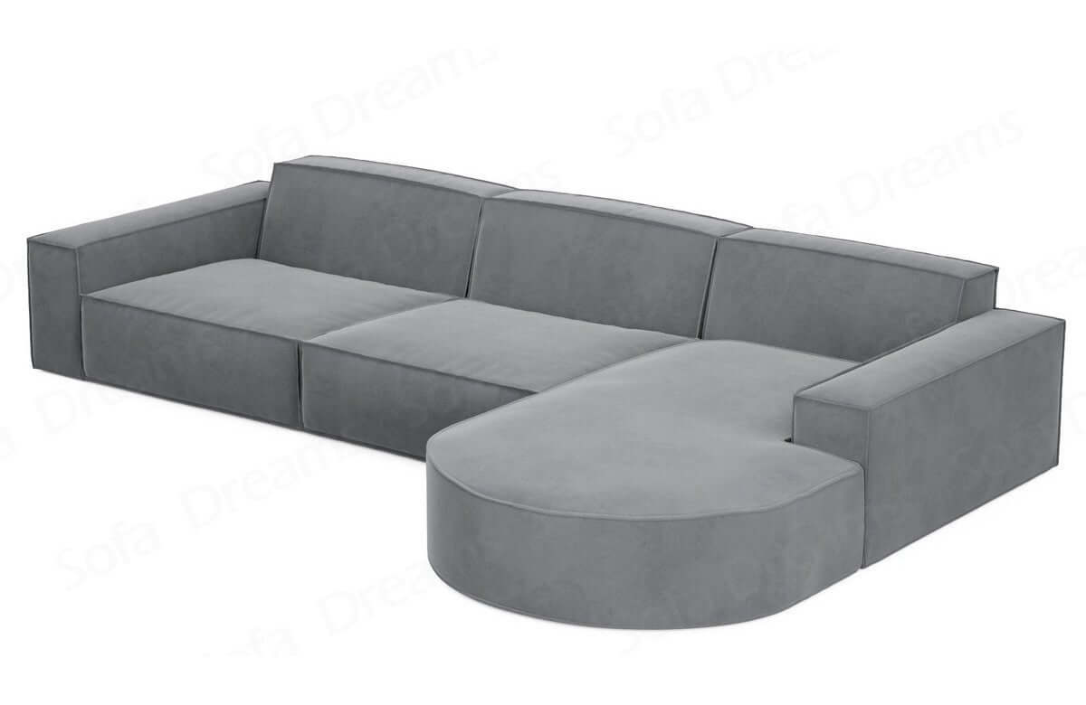 Polster Ecksofa Alegranza L-Kurz – Modern & Komfortabel Hellgrau