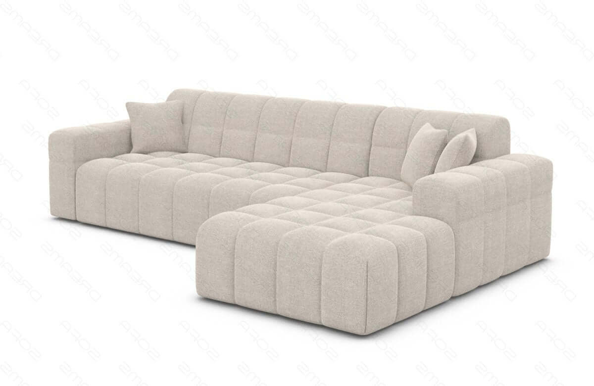 Polster Ecksofa Ibiza L-Kurz – Komfort & Design Beige