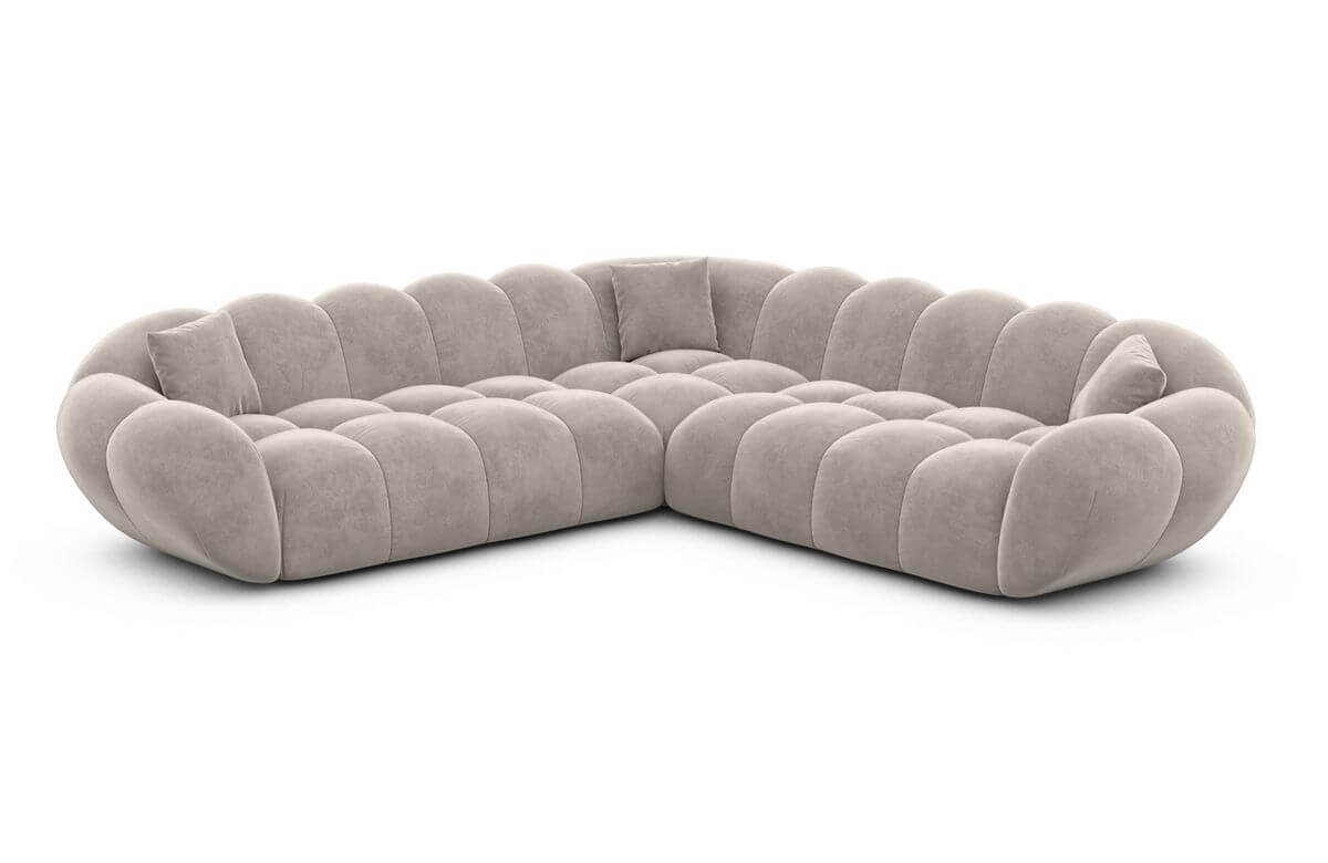 Ecksofa Maleron L Form Sand