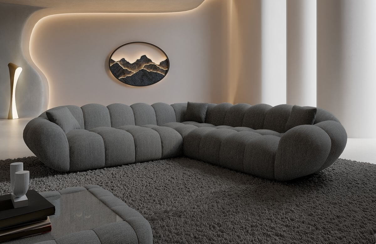 Ecksofa Maleron L Form