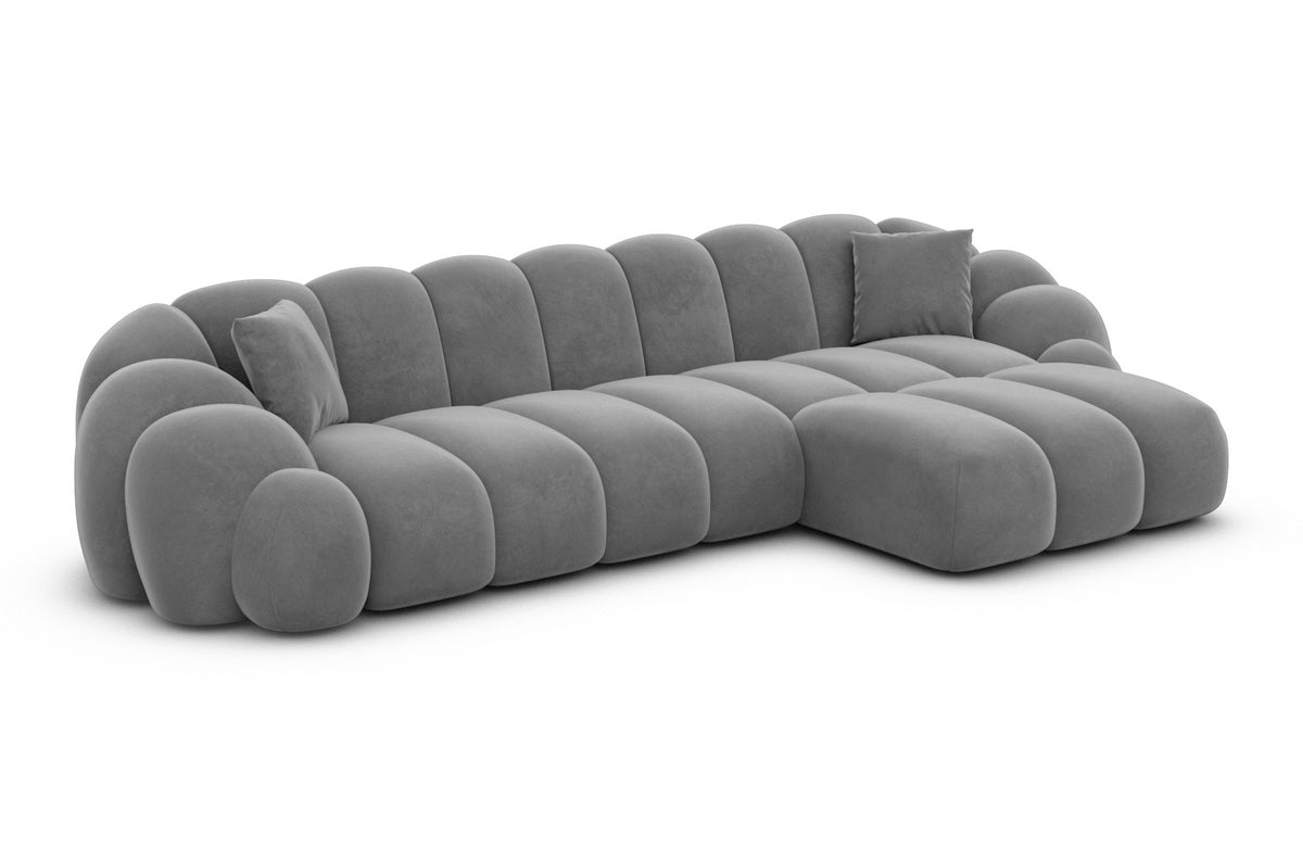 Stoff Ecksofa Rajada L-Form Kurz