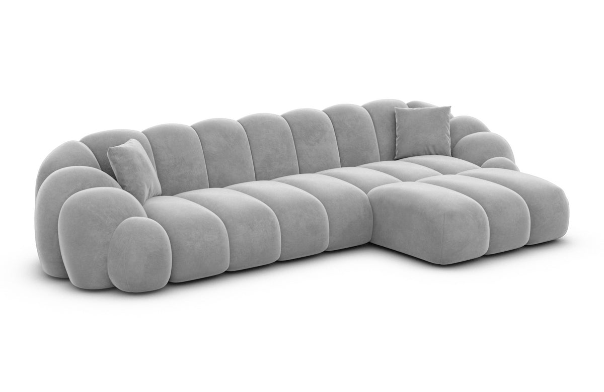 Stoff Ecksofa Rajada L-Form Kurz
