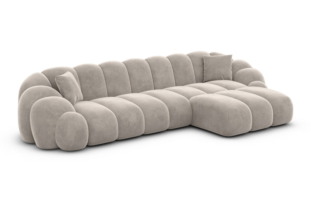 Stoff Ecksofa Rajada L-Form Kurz