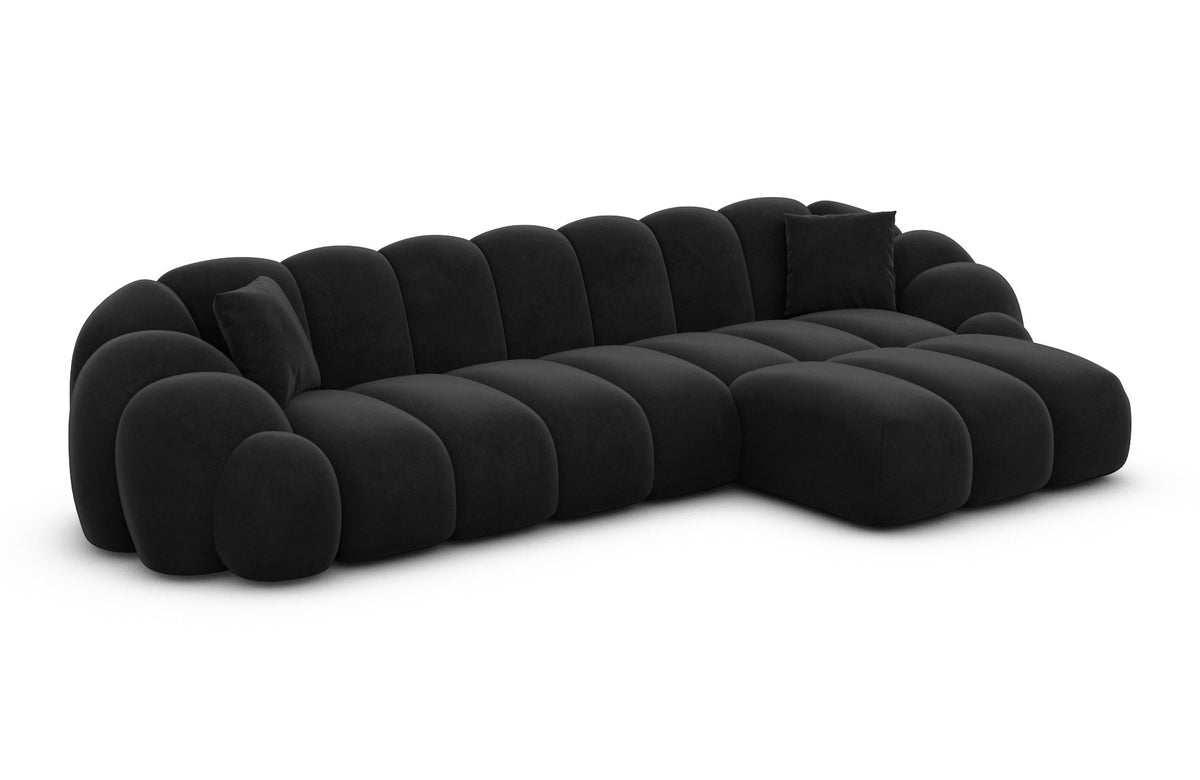 Stoff Ecksofa Rajada L-Form Kurz