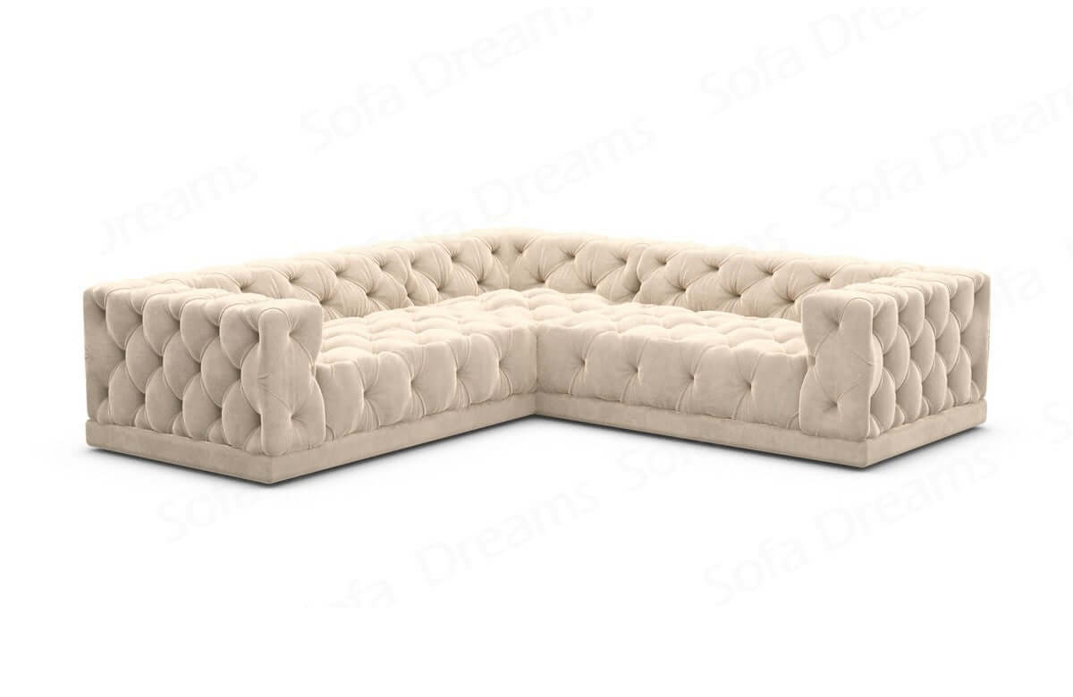 Polster Ecksofa Palma in L-Form Beige