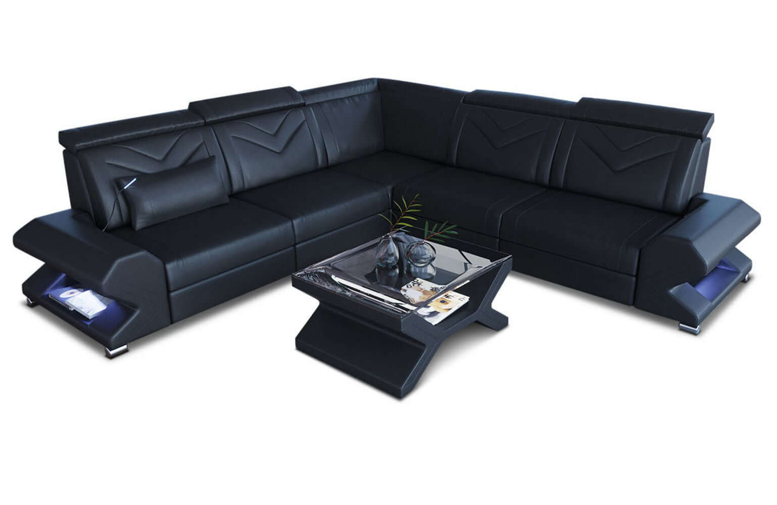 Mini Ecksofa Sorrento – Stilvolles Ledersofa