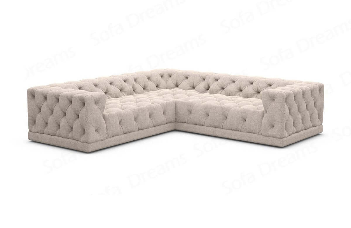 Polster Ecksofa Palma in L-Form Beige