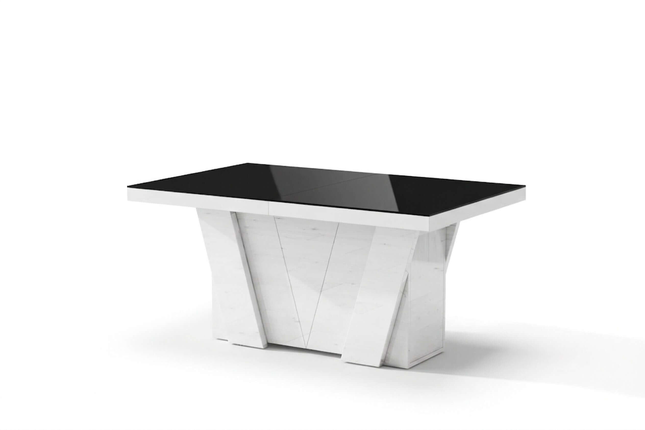 Esstisch Grande – Modern & Elegantes Design Schwarz-Weiß