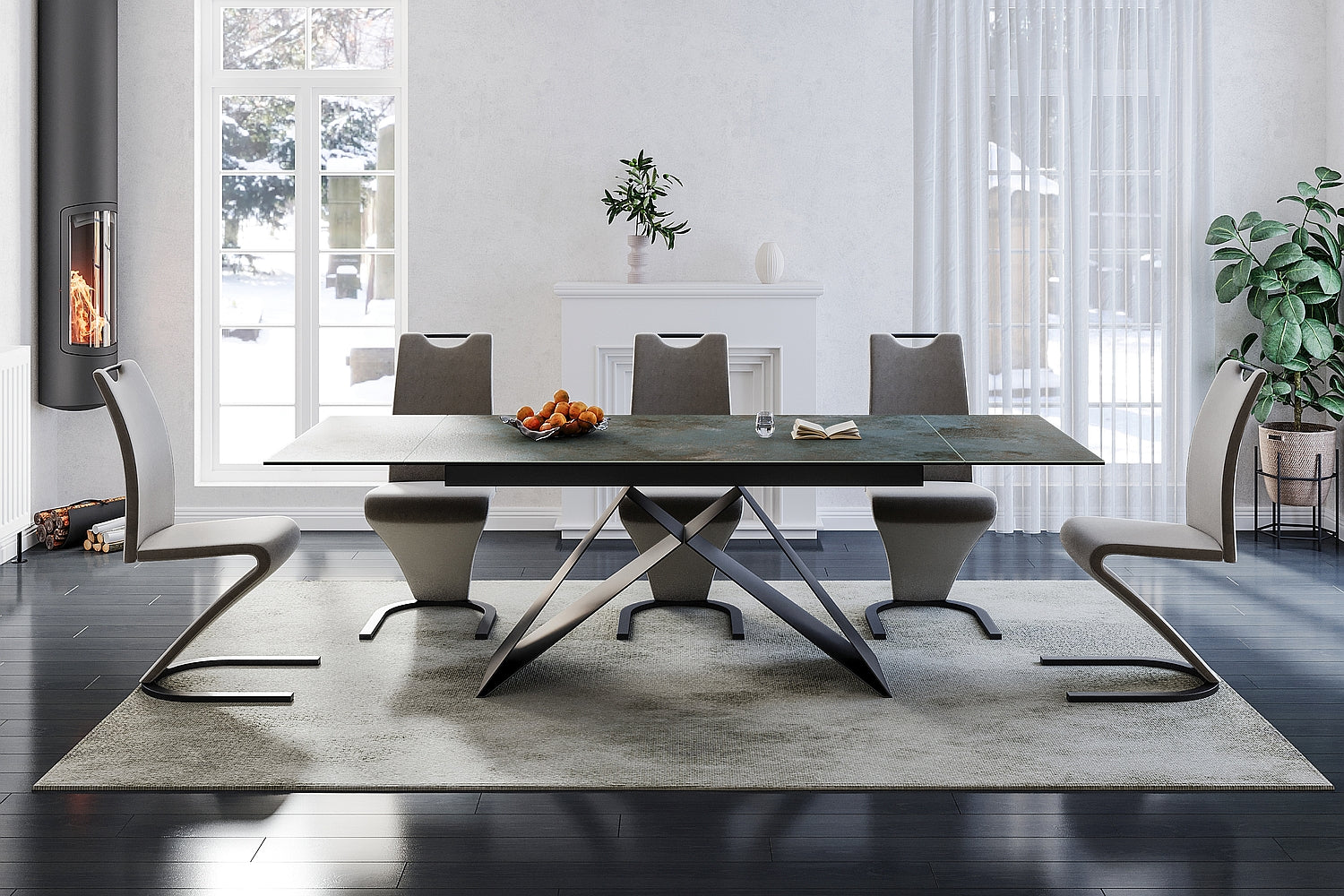 Moderner Esstisch Westin Ossido