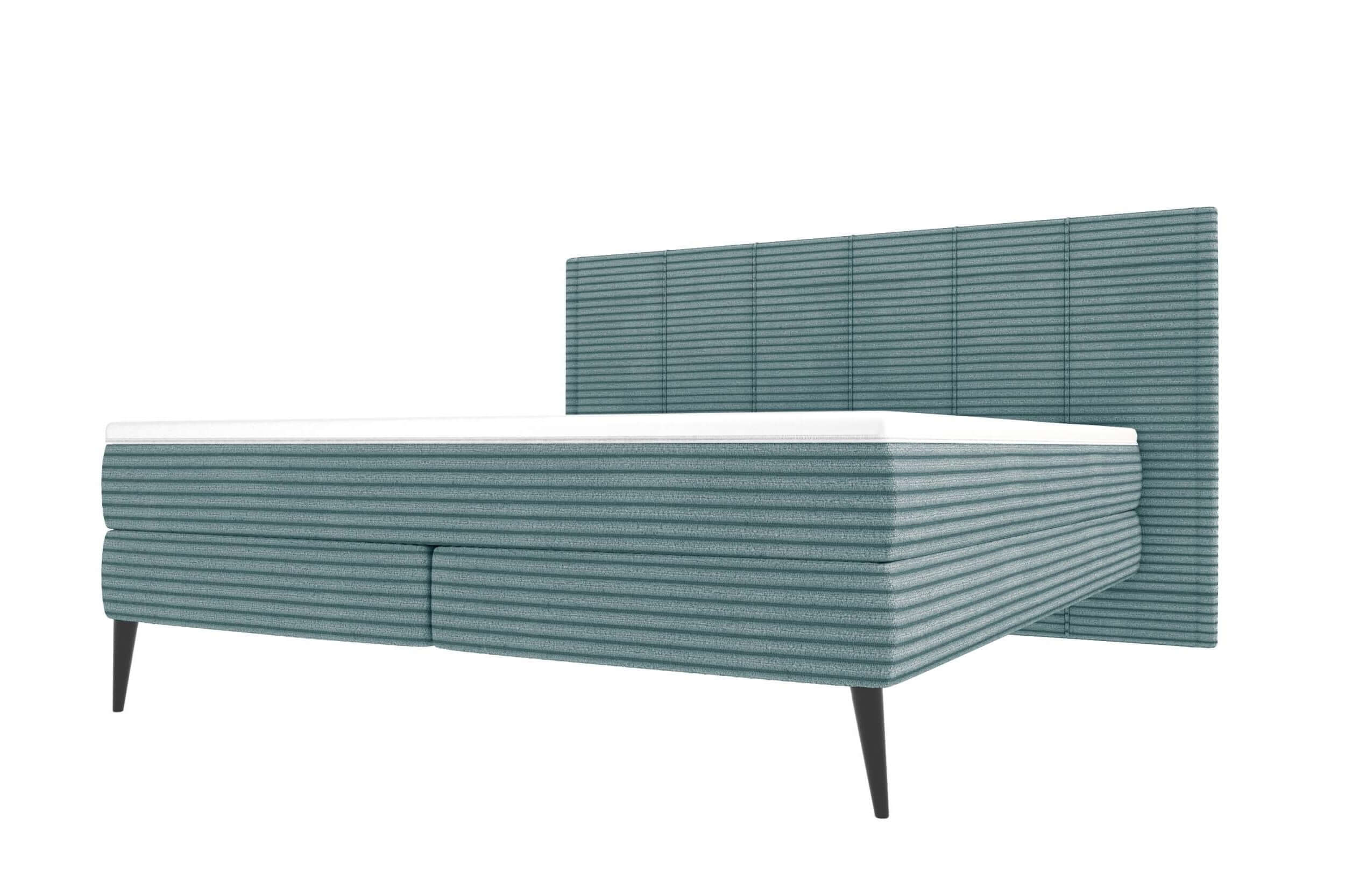 Boxspringbett Vento Hellblau