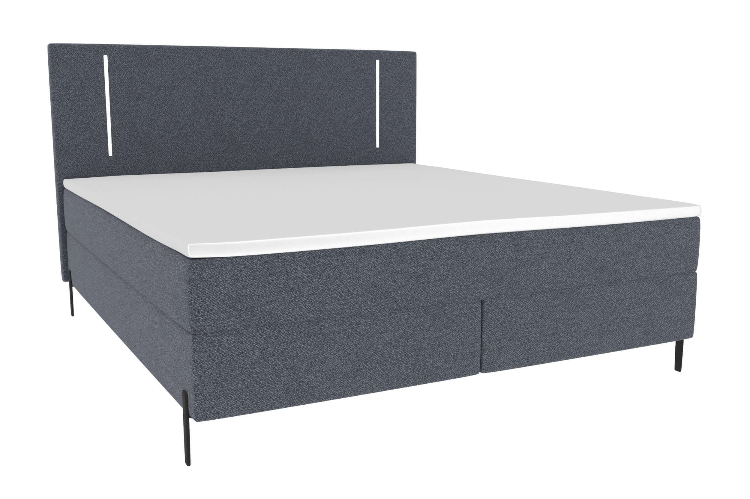 Boxspringbett Titan Blau