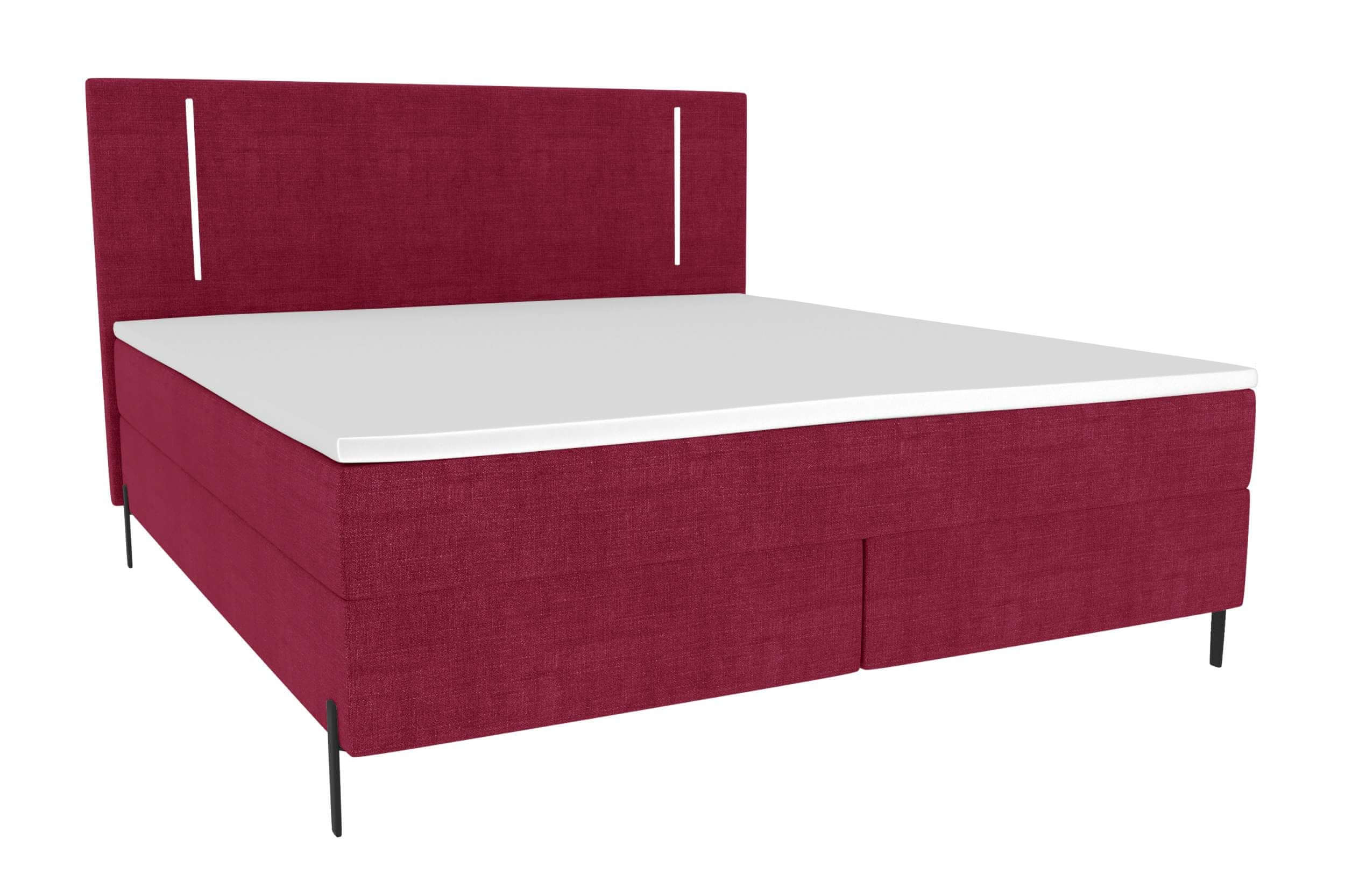 Boxspringbett Titan Bordeaux