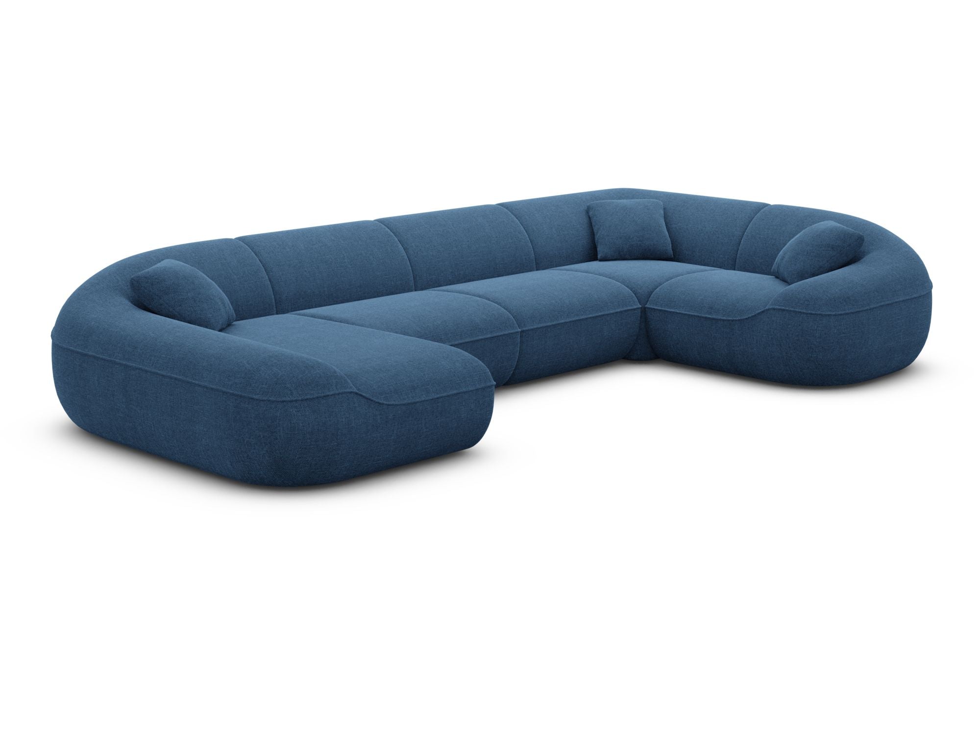 Polster Wohnlandschaft Solmare XL U-Form Anthrazit