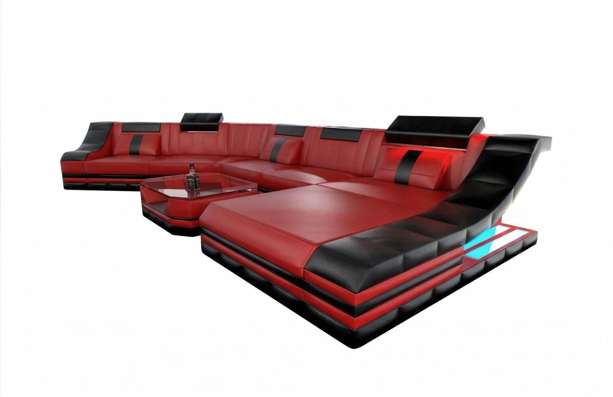 Mini Sofa Turino CL-Form aus Leder