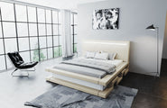 Wasserbett Faenza mit LED und stufigem Design