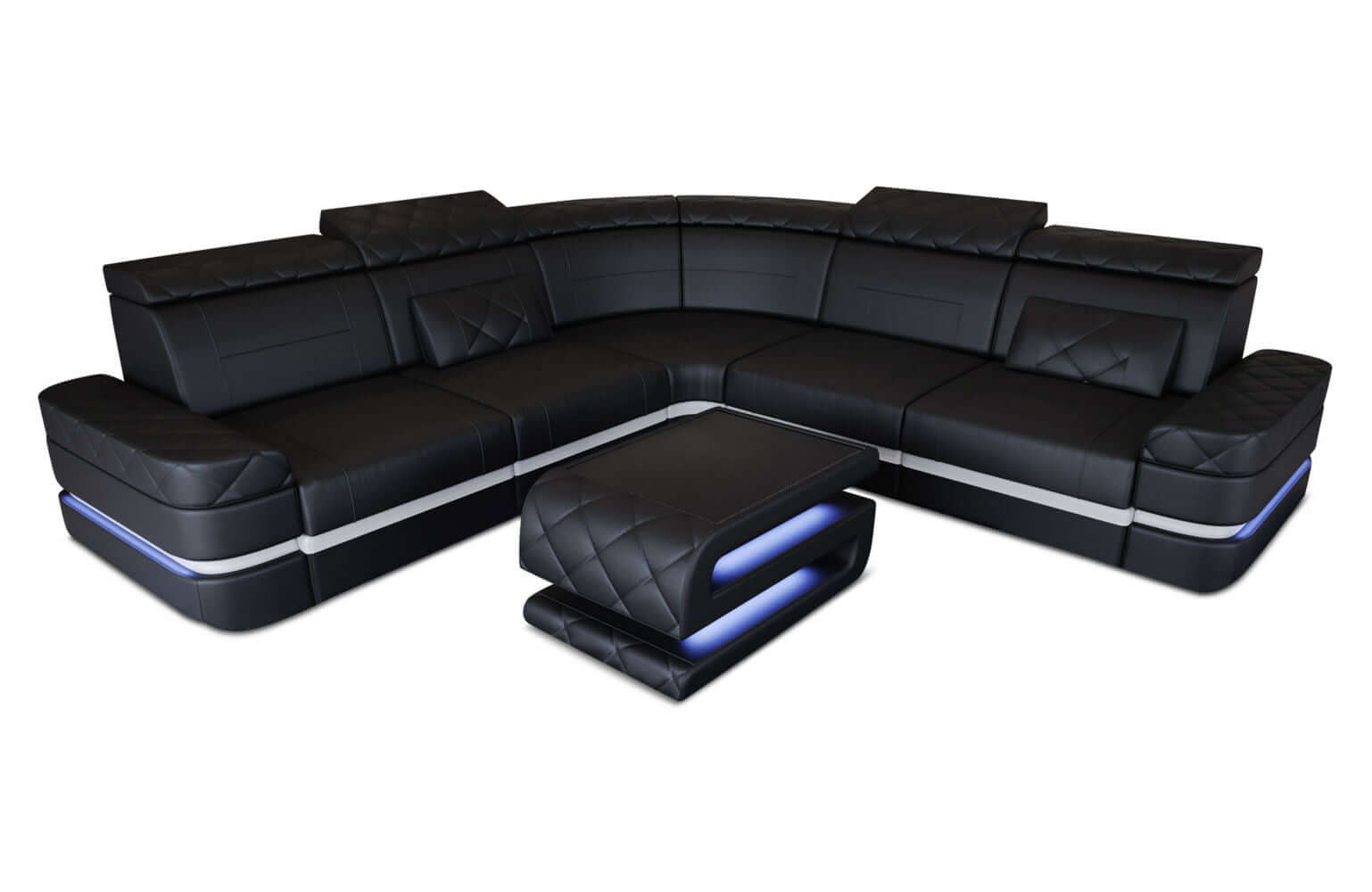 Mini Ecksofa Positano – Leder Sofa für dein Heim