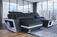 Mini Ecksofa Catania aus Leder – Modern & Komfortabel