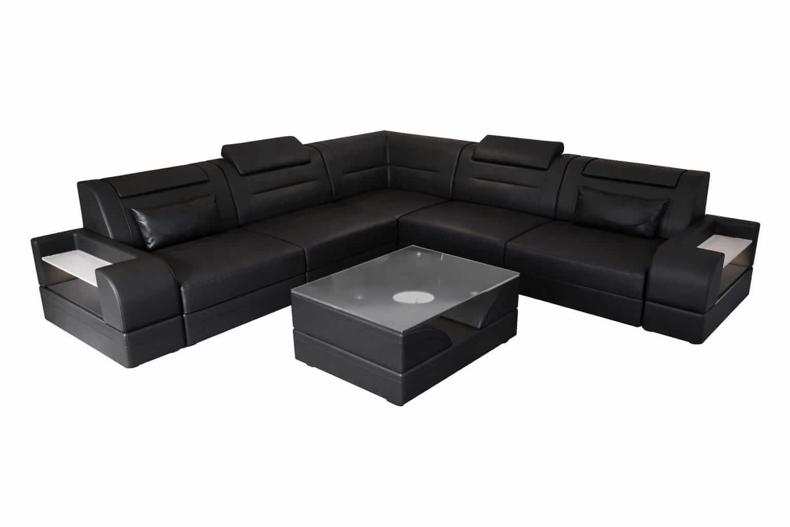 Mini Ecksofa Trivento – Leder Sofa für dein Zuhause