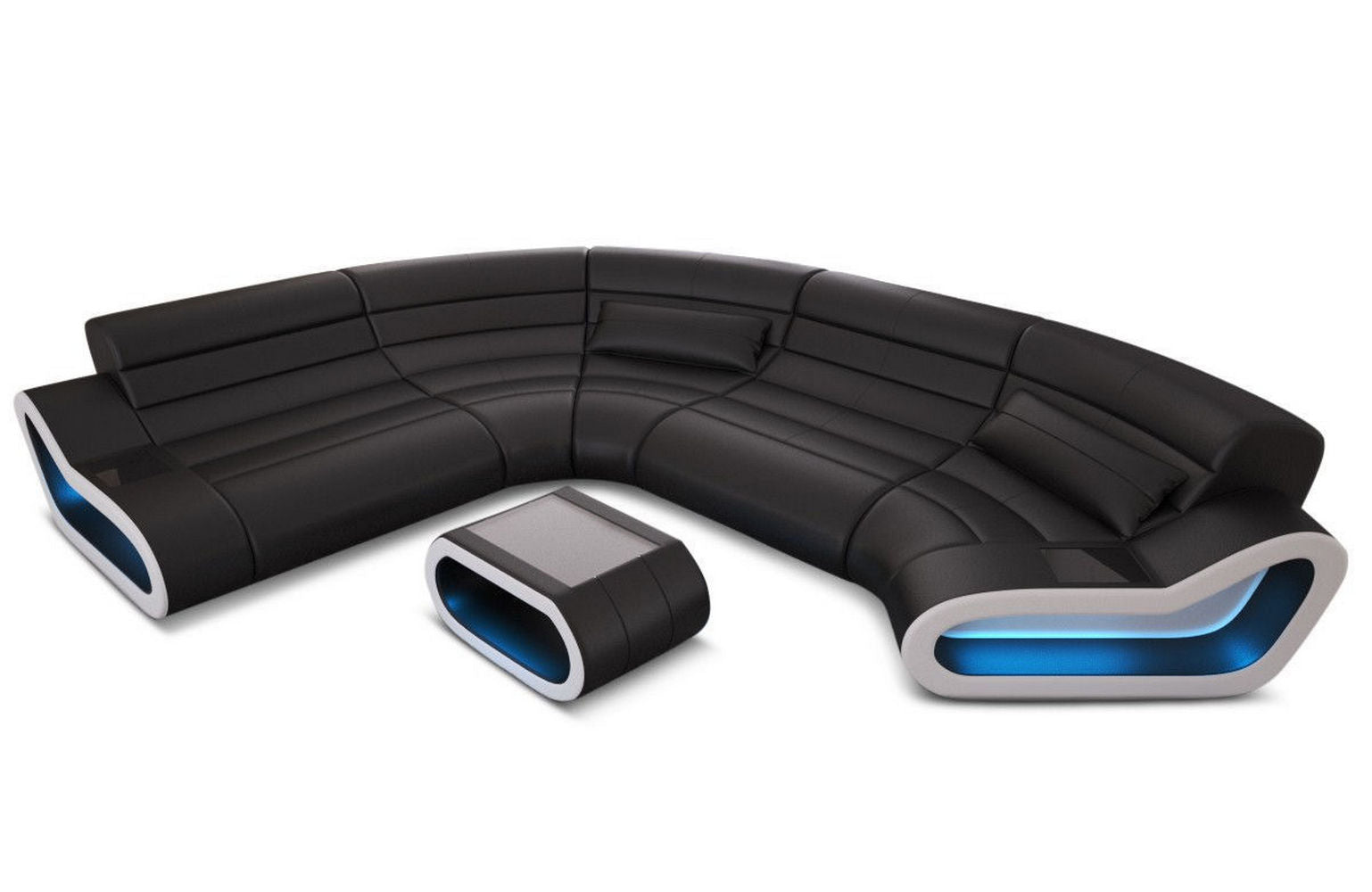 Leder Wohnlandschaft Concept C – Eleganz & Komfort