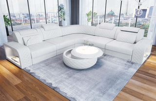 Ecksofa Foggia - Komfortabel in Leder - Bild 1