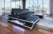 Mini Ecksofa Napoli aus Leder - Komfort & Stil