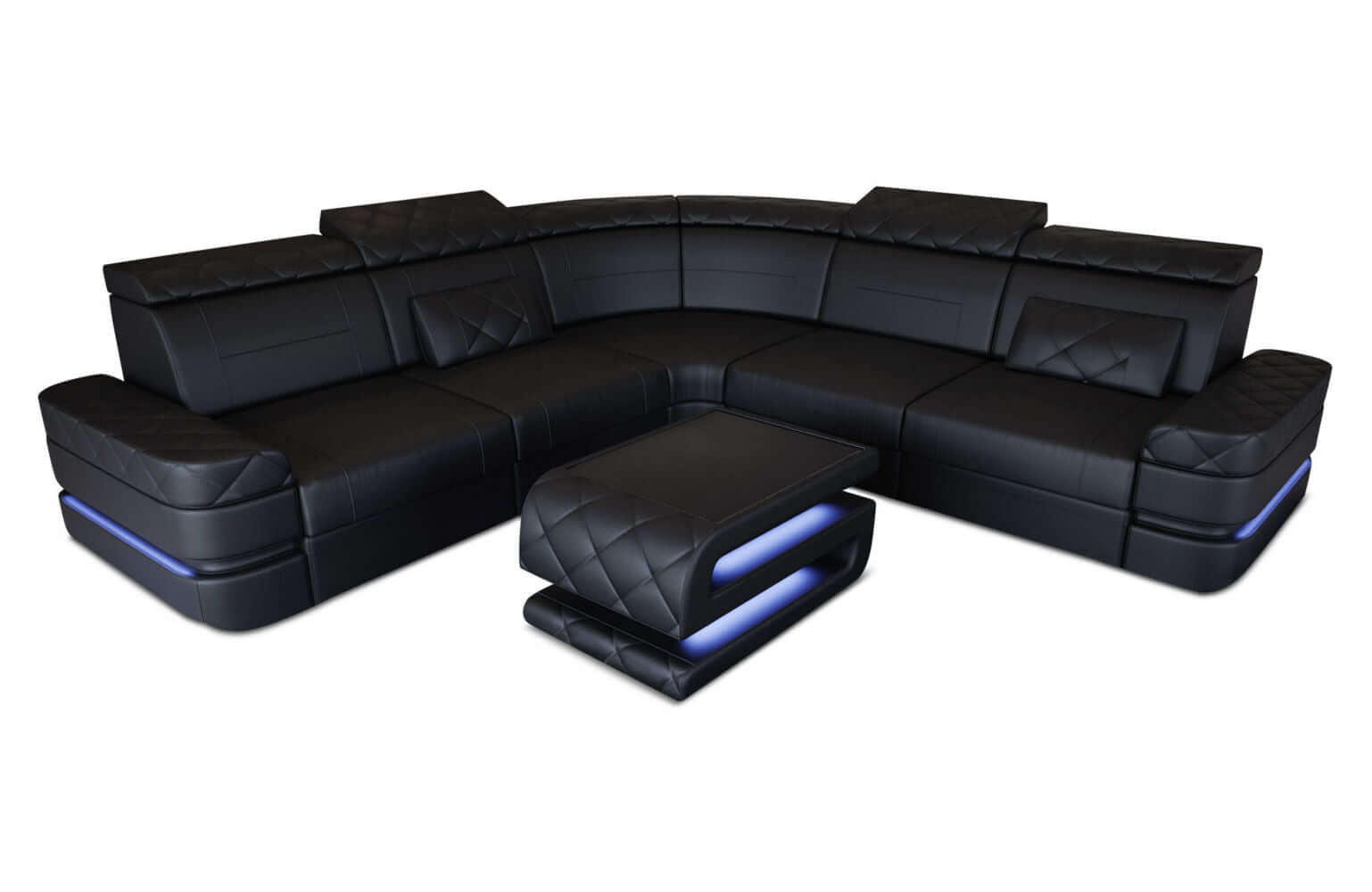 Mini Ecksofa Positano – Leder Sofa für dein Heim