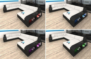 Rattan Sofa Matera XXL – Creme - Bild 4